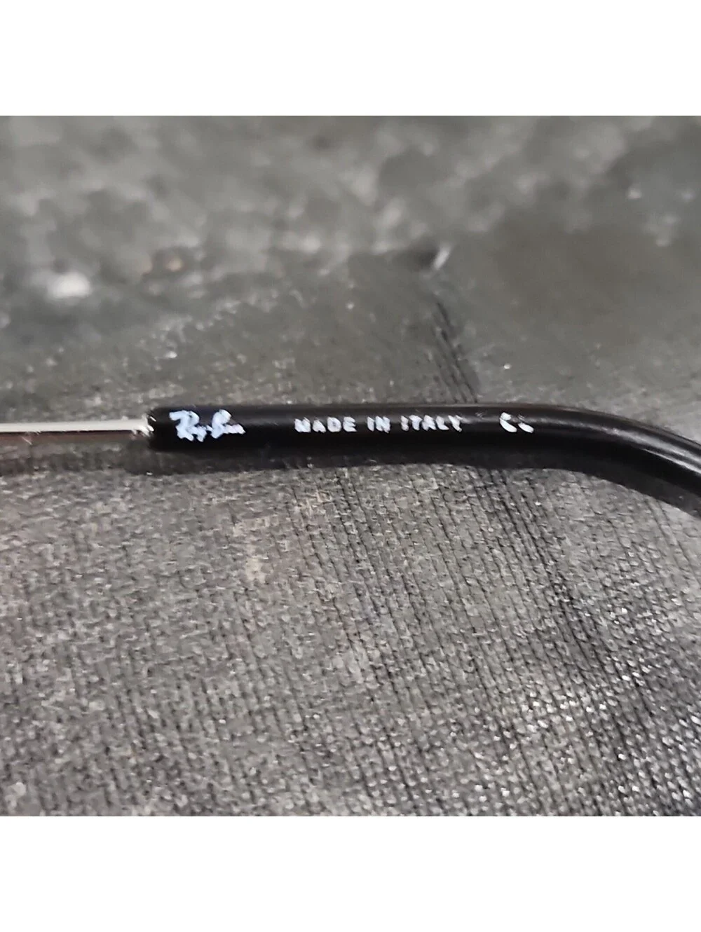 Ray Ban RB3133 Small Gunmetal Square Sunglasses Frame No Lenses